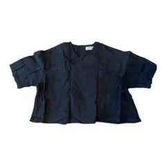 オールオルン　allolun 半袖カットソー　黒　110cmのサムネイル