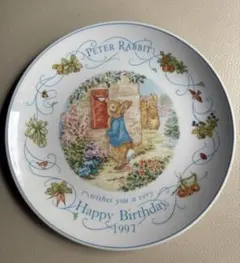 【ウエッジウッド】ピーターラビット　BIRTHDAY プレート　1986年 楽天市場】ウェッジウッド Wedgwood ピーターラビット 英国製