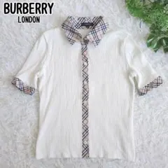 BURBERRY テディベア ゴルフウェア モックネックシャツ Lサイズ　レア BURBERRY テディベア ゴルフウェア モックネックシャツ Lサイズ レア