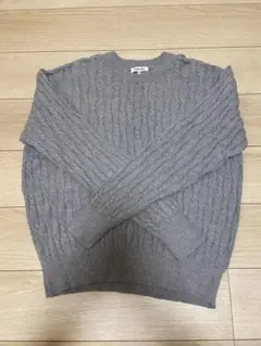 グローバルワーク　セーター　グレー　XL