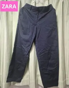 ZARA ネイビー カジュアルパンツ　XS