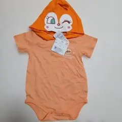 新品　アンパンマン ドキンちゃん 半袖ロンパース 70-80cm　男の子　女の子のサムネイル