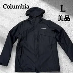 【美品】コロンビア/オムニテックインターチェンジジャケット/中綿ライナー付き黒L