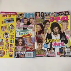 最終価格！J-14 & M Magazine 2013年8月号 2冊セット