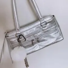 emoda エモダ　シルバーバッグ　新品のサムネイル