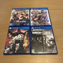 PS4 ソフト 4本セット ※単品売り不可 - メルカリ