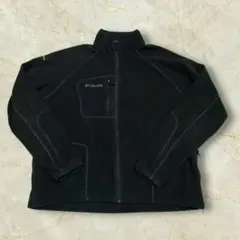 あ*る様 00s Columbia フリースジャケット メンズ 企業ロゴ 厚手ブ