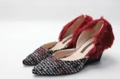 38■PELLICO ペリーコサニー セパレートパンプス(35)美品のサムネイル