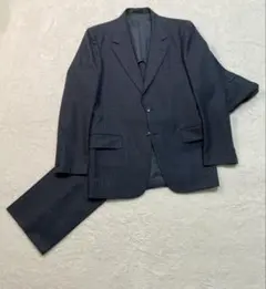 ヴィンテージビジネススーツ　グレー　ストライプ　サイズ A7