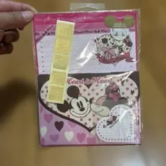 Disney Store ミッキー＆ミニー レターセット