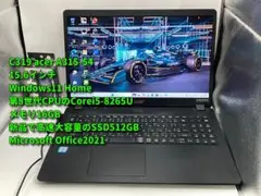 C319 acer A315-54 第8世代i5 20GB/新品SSD512GB