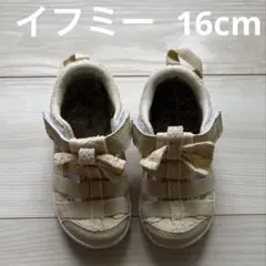 IFME CALIN リボン　レース　ウォーターシューズ　リボンサンダル16cm