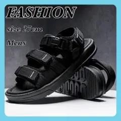 【FASHION】メンズ スポーツ サンダル サイズ 27cm エアクッション