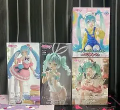 初音ミク　フィギュア　まとめ売り　4個セット