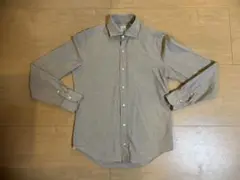 ベージュ 長袖シャツ Sサイズ