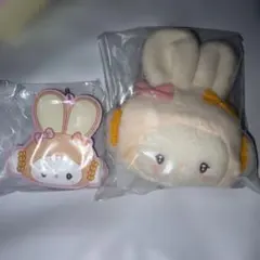 サンリオ ふっくらおみみのうさぎの会 ミニポーチチャーム こぎみゅん セット