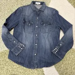SCAPA デニムシャツ　ダンガリーシャツのサムネイル