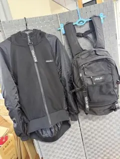 【MILKFED.豪華2点セット】大容量リュック 32L＆ジップアップパーカー