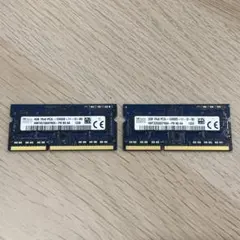 SK hynix メモリー 計6GB DDR3 PC3L-12800S