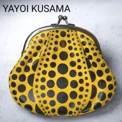 草間弥生　本革がま口　かぼちゃ 草間彌生 かぼちゃ ガマ口／Yayoi Kusama Coin Purse 本日のご