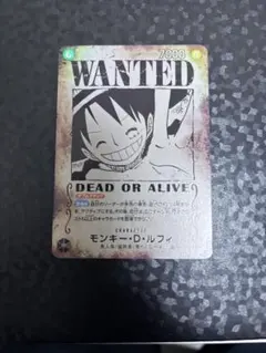 ルフィ　手配書　sp パラレル　OP13-118 シークレット