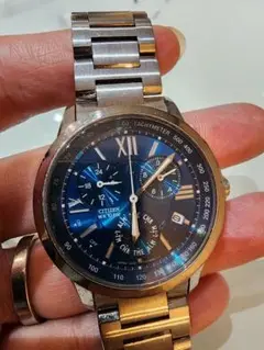 ジャンク品 CITIZEN シチズンXC A510-T002374 電池式腕時計