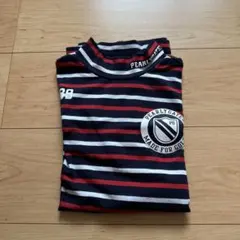 PEARLY GATES ストライプ ハイネックTシャツ 89