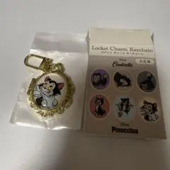 ディズニーストア　猫の日　フィガロロケットチャームキーチェーン