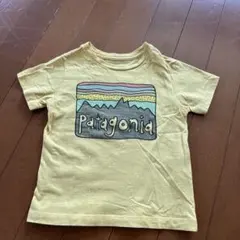 Patagonia 山のイラスト Tシャツ 12-18M
