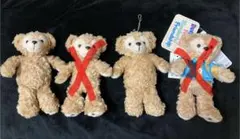 ディズニー　ダッフィ　ぬいば　2点