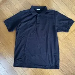 GU ブラック ポロシャツ