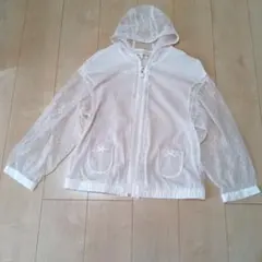 Super Beauty レースフードジャケット 42