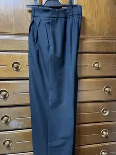 GUブラックワイドパンツ　L