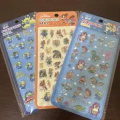 トイ・ストーリー ズートピア ぷくぷくシールセット（3枚セット）