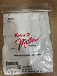 新品　Miller ミラー　パネルリブタンクトップ タンクトップ　ホワイトのサムネイル