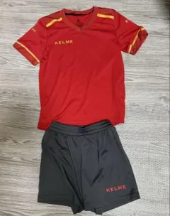 KELME サッカーウェア 上下セット レッドのサムネイル