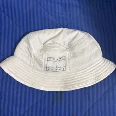 TOMMY JEANS バケットハット ホワイト