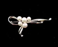 22.ミキモトブローチ あこや真珠 5P アコヤパール MIKIMOTOのサムネイル