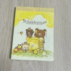 リラックマ　ミニメモ　メモ帳　ハニー　Honey　平成レトロ　2017