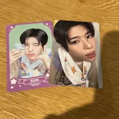 シオン　トレカセット　NCT WISH BAKERY POPUP