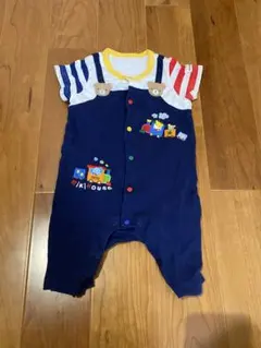 【ミキハウス】ベビー服　半袖カバーオール　サイズ70cm
