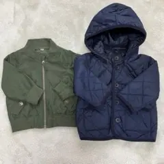 無印良品 等　ベビー アウター 2点セット 80cm