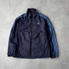 18135 難あり アディダス 刺繍ロゴ ナイロンジャケット
