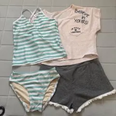 【値下げ】ラブトキ　水着セット140