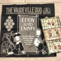 ザボードビルデュオ ハンカチ ポケットティッシュ サンリオ 昭和レトロ