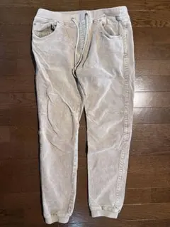 BAYFLOW ベージュ ジョガーパンツ　チノパン