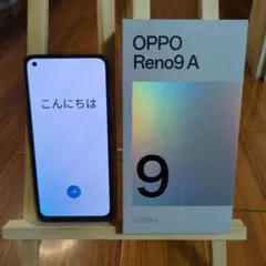 1年半使用　oppo OPPO Reno9 A ブラック 本体