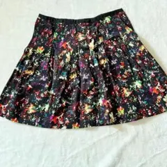 【美品】GAP フレア スカート ブラック