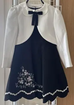 【美品】arisanaアリサナフォーマルドレス 120 リボン付き