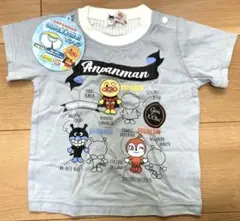 アンパンマン Tシャツ ライトブルー　90